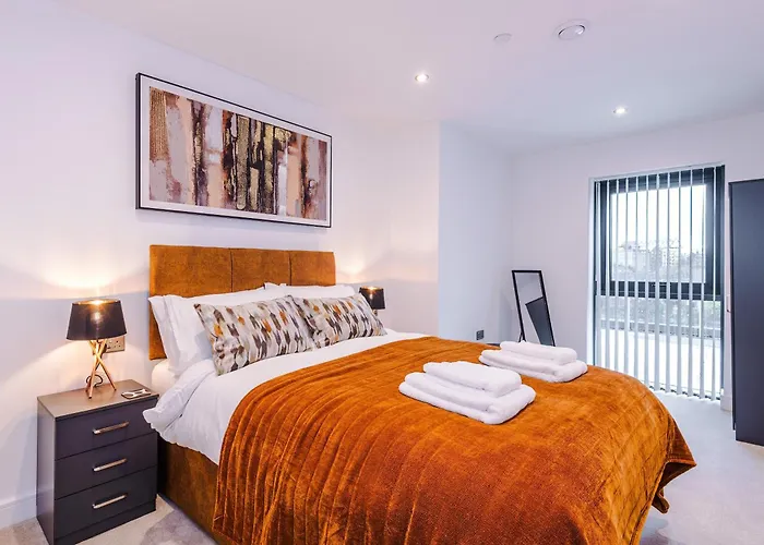 Flat 38, Axis - Centre, Roof Terrace, Free Parking Apartamento *