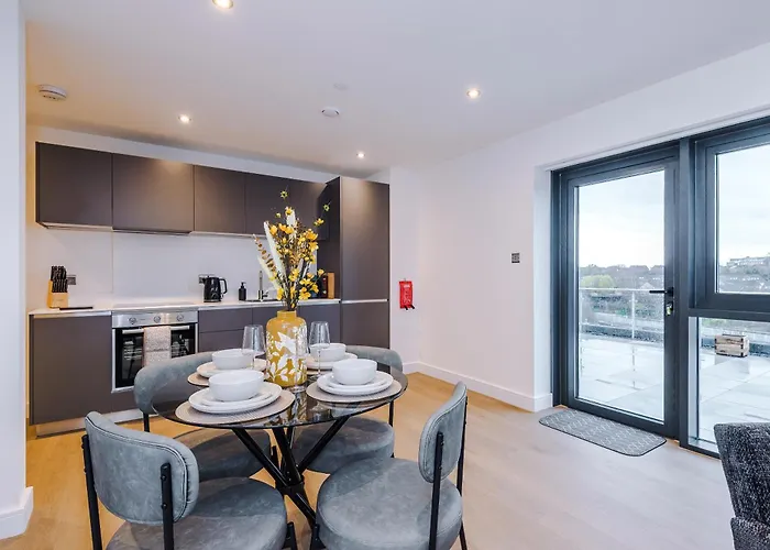 Flat 38, Axis - Centre, Roof Terrace, Free Parking Apartamento